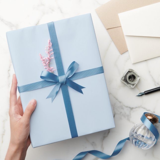 Baby Blue Brautparty Geschenkpapier (Schenken)