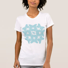 Baby Blue Butterflies T - Shirt