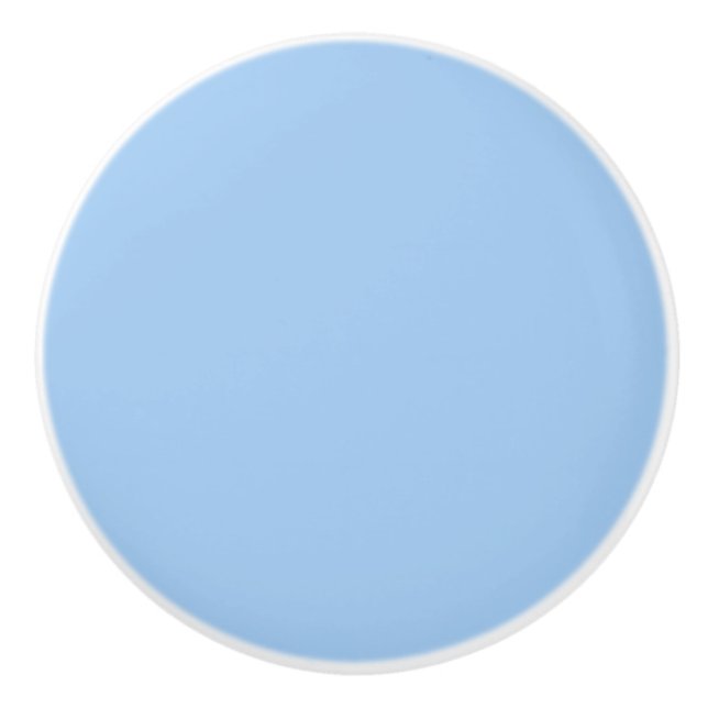 Baby Blue Color Keramikknauf (Vorderseite)