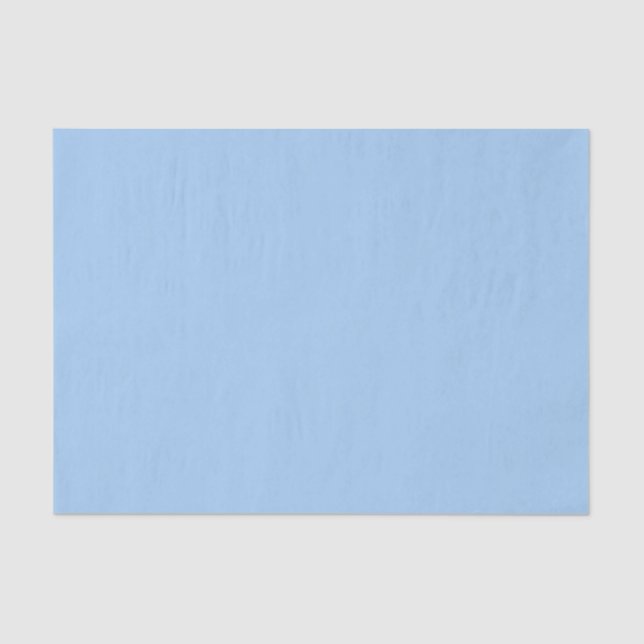 Baby Blue Color Seidenpapier (Vorderseite)