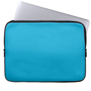 Baby Blue Cool und einfach, solide Farbe Laptopschutzhülle