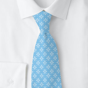 Baby Blue Diamant Sternenexplosion Krawatte
