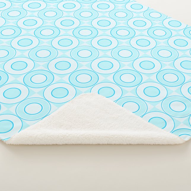 Baby Blue Donut Karo Sherpadecke (3/4)