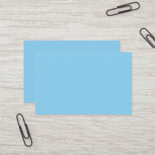 Baby Blue European Business Card Visitenkarte
