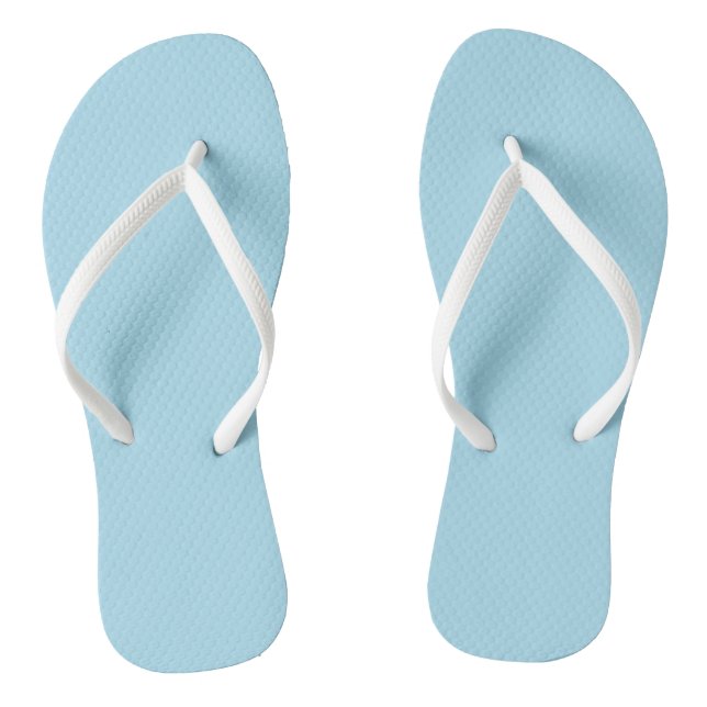 Baby Blue Flip Flops (Fußbett)