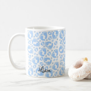 Baby Blue Füße Jungen Tasse