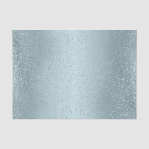 Baby Blue Glitzer auf Gradient Background Seidenpapier