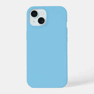 Baby Blue, Light Blue, solid, schlicht Blue, iPhone 15 Hülle