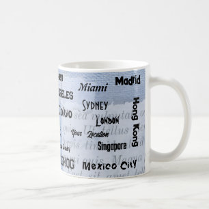 Baby Blue Mega City Kaffeetasse