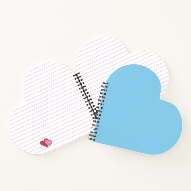 Baby Blue Notizbuch (Innenseite)