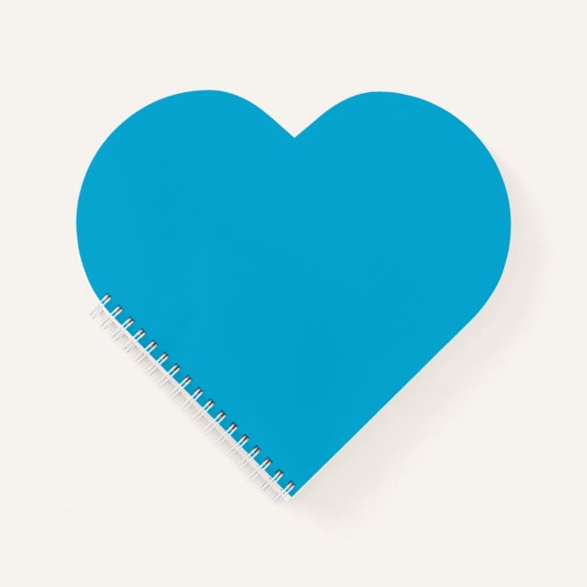 Baby Blue Notizbuch (Vorderseite)