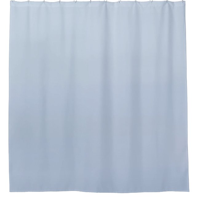 Baby Blue Premium Polyester Duschvorhang Liner (Vorderseite)