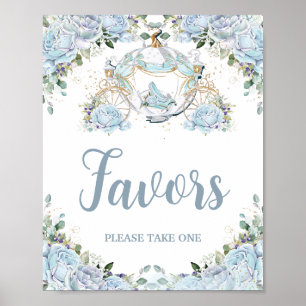 Baby Blue Rosen Prinzessin Kürbis Dekorationen