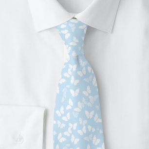 Baby Blue Schmetterlinge Krawatte