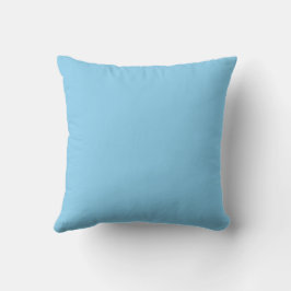 Baby Blue Sky Solid Color Kissen