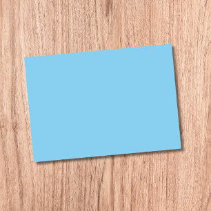 Baby Blue Solid Color Classic elegant Post-it Klebezettel