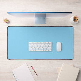 Baby Blue Solid Color Desk Mat Schreibtischunterlage