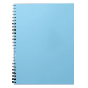 Baby Blue Spiral Notebook Notizblock