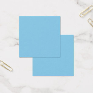 Baby Blue Square Visitenkarte