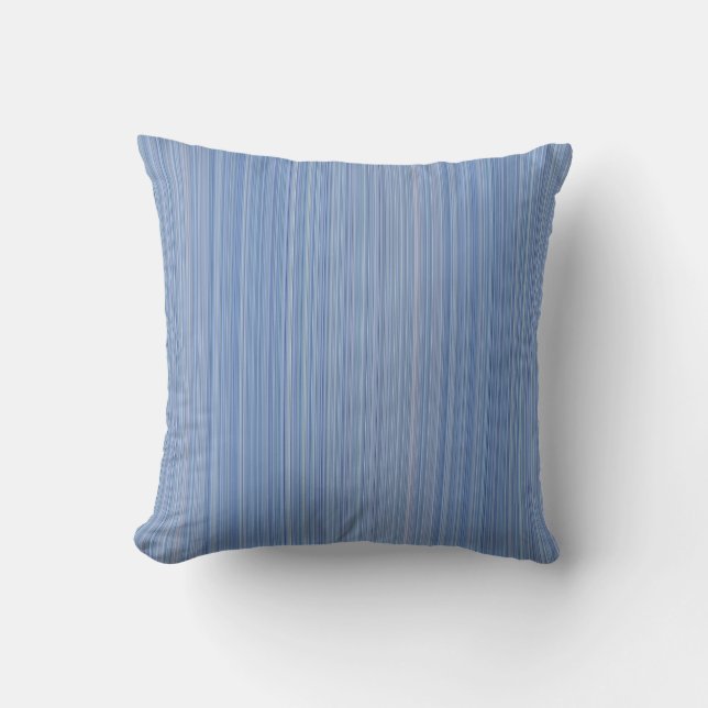 Baby Blue Stripes Kissen (Vorderseite)