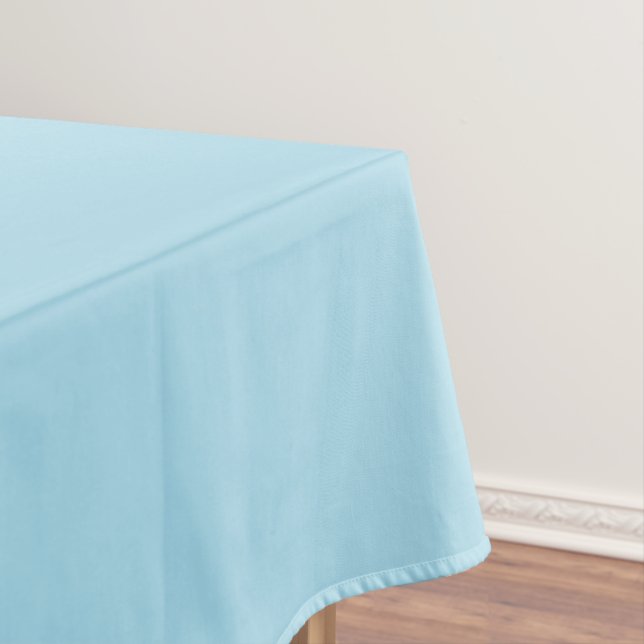 Baby Blue Tischdecke (Beispiel)