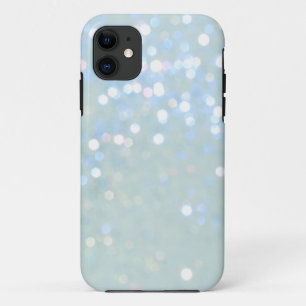 Baby Blue/White Glitzer iPhone 5 Abdeckung 11 Hülle