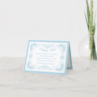 Baby blue/white papado Picado Kinderdusche