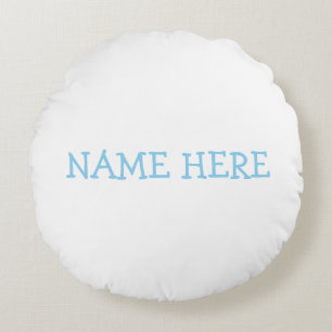 Baby Blue & White Sheep Kissen