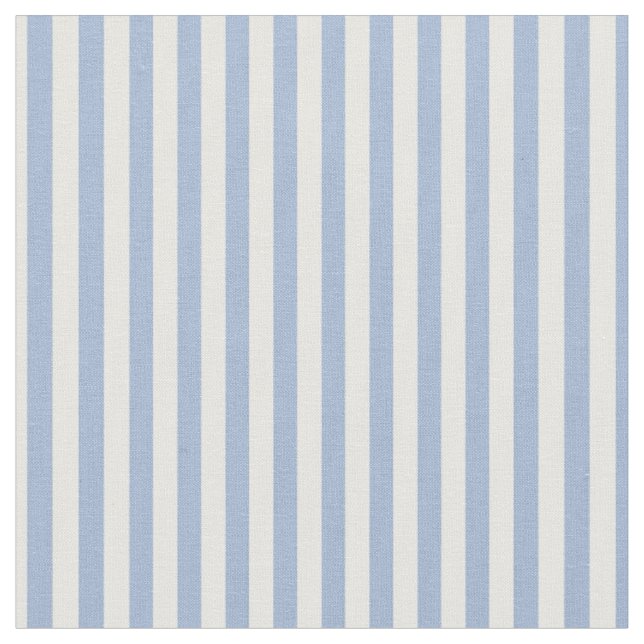 Baby Blue & White Streifen Stoff (Nahaufnahme)