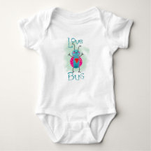 Baby Body Anzug Liebe Bug