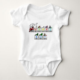 Baby Body Anzug: Mama's Boy Strampler