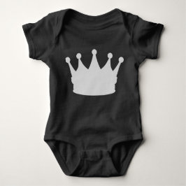Baby Body Black Baby Strampler