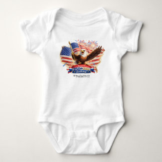 Baby-Body Blessed Happy 250. Geburtstag USA! Baby Strampler