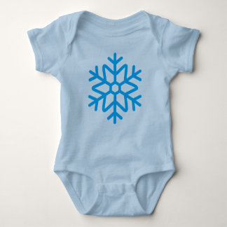 Baby Body Blue Baby Strampler