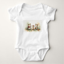 Baby-Body: Drei süße Mäuse