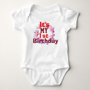 Baby-Body für Mädchen zum dritten Geburtstag Baby Strampler
