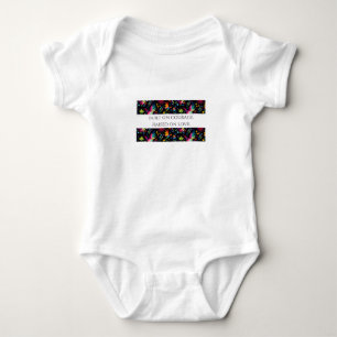 Baby Body Jersey - Gebaut auf Mut, Aufgewachsen mi Strampler