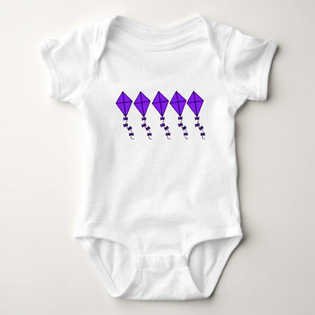 Baby-Body Kites Baby Strampler (Vorderseite)