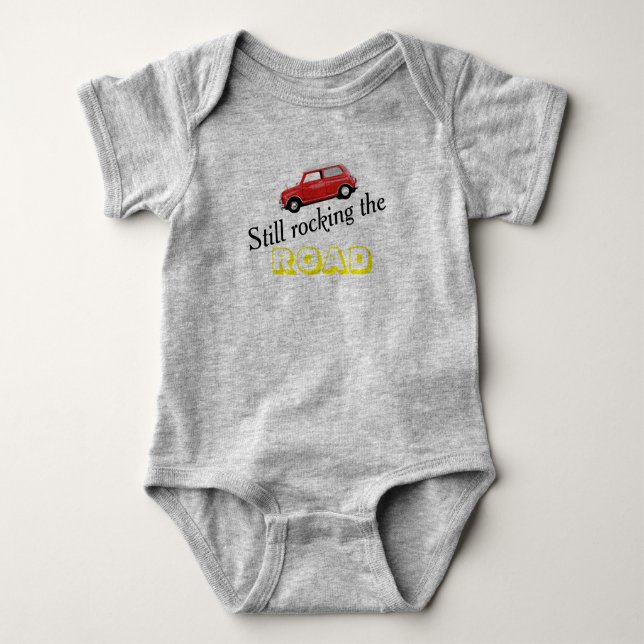 Baby Body Mini Cooper  Strampler (Vorderseite)
