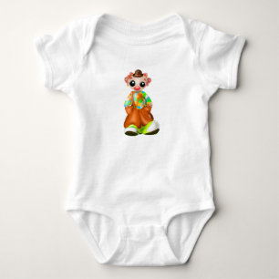 Baby-Body mit Clown Baby Strampler