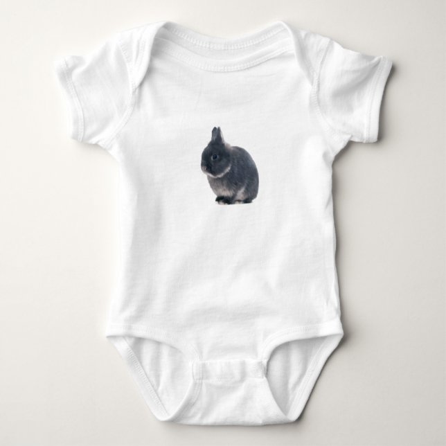 Baby Body Suit - Bunny  Baby Strampler (Vorderseite)