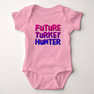Baby-Body von Future Turkey Hunter Baby Strampler