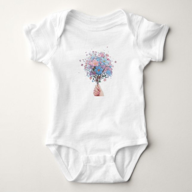 Baby-Bodyanzug Baby Strampler (Vorderseite)