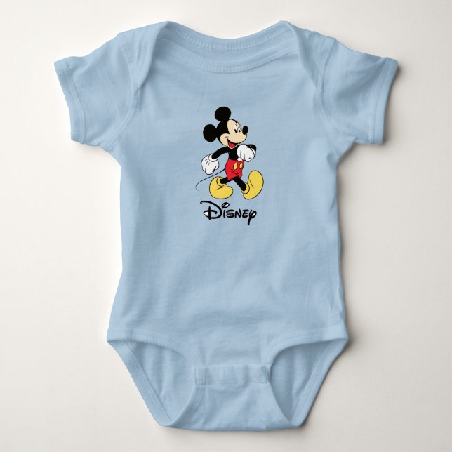 Baby Bodyssuits mickey mouse fun Cartoon Strampler (Vorderseite)