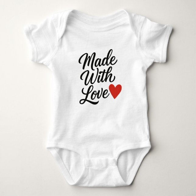 Baby Bodysuit - Adorable Infant Jumpsuit  Baby Strampler (Vorderseite)