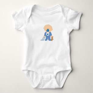 Baby Bodysuit/Baby Boy mit Blanket und Spielzeug Strampler