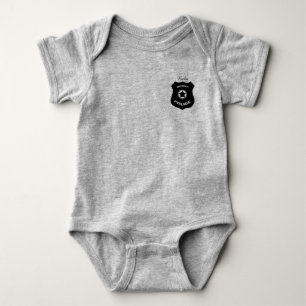 Baby Bodysuit Baby Police Kinderwagen Strampler
