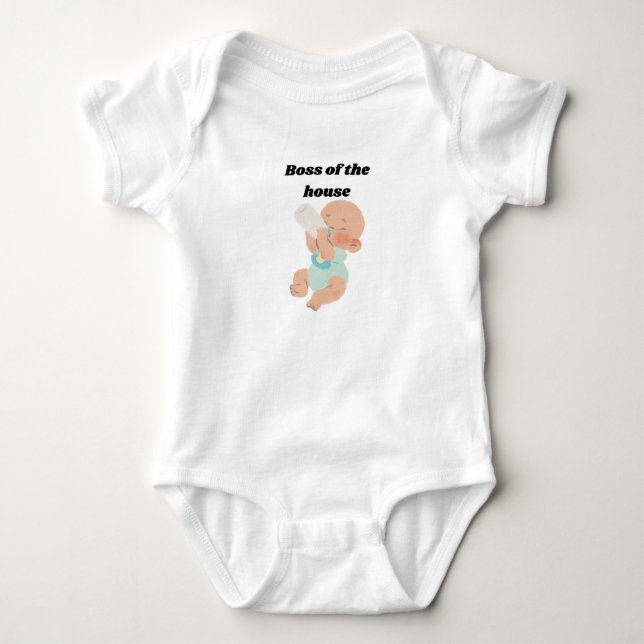 Baby Bodysuit - Chef des Hauses Strampler (Vorderseite)