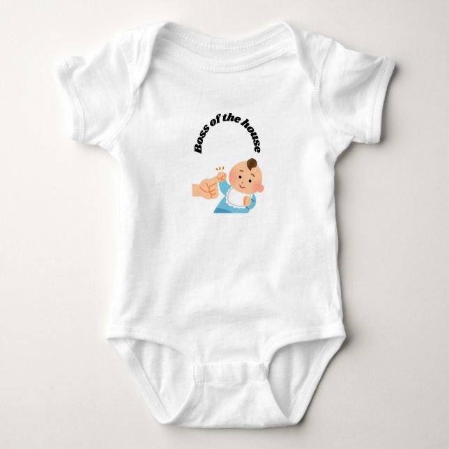 Baby Bodysuit - Chef des Hauses Strampler (Vorderseite)