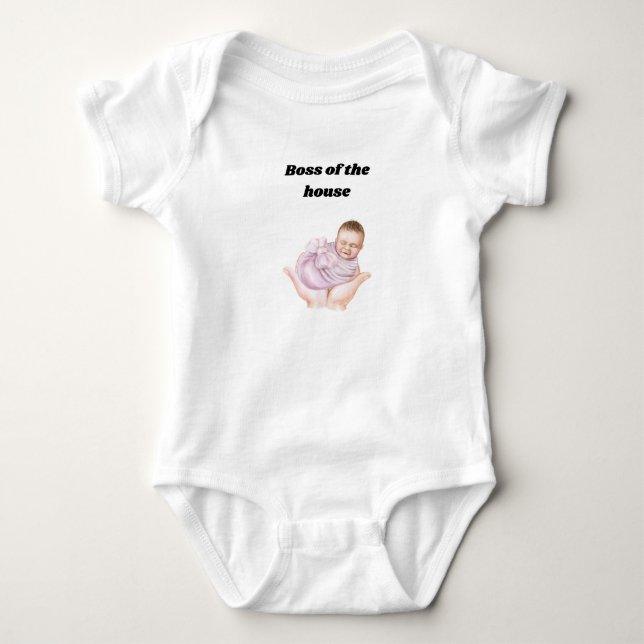 Baby Bodysuit - Chef des Hauses Strampler (Vorderseite)